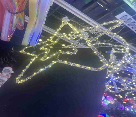 ESTRELLA DECORATIVO LUZ LED 50CM-220V LUZ CALIDA