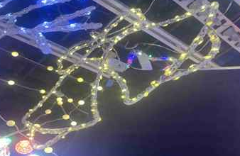 PISCA CAMPANA 50CM LUZ LED