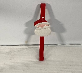 SOPORTE PARA GUIRNALDA DE PUERTA MOD PAPA NOEL 9*40CM NAVIDEÑO