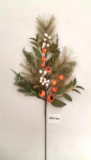 ACABAMENTO FRUTO 72CM NAVIDEÑO DECORATIVO RAMA