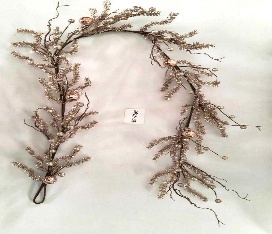 FESTAO DE RAMA DORADO NAVIDEÑO 153CM