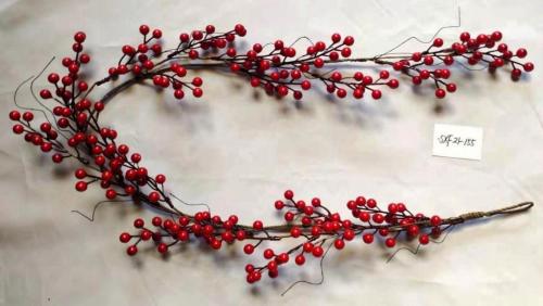 FESTAO NAVIDEÑO DE FRUTOS ROJOS 118CM