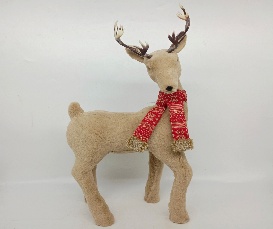 BONECO CIERVO 24*14*48CM AVELUDADO
