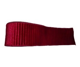CINTA NAVIDEÑA DECORATIVA ROJO AVELUDADO 6.3*9M AVELUDADO