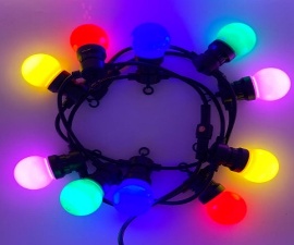 PISCA LAMPARAS COLORIDAS 10 LAMP -5M