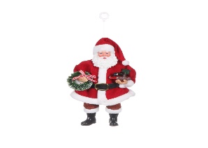 PAPA NOEL DECORATIVO NAVIDEÑO 17CM