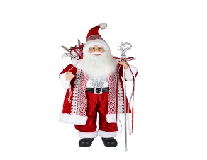 PAPA NOEL DECORATIVO NAVIDEÑO 90CM