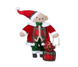 OSO DECORATIVO NAVIDEÑO 52CM
