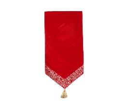 CAMINERO DECORATIVO NAVIDEÑO ROJO 42*180CM