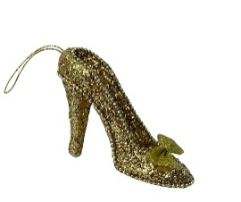 DECORATIVO NAVIDEÑO ZAPATO 13CM COLGANTE