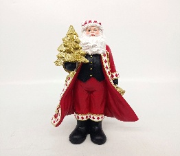 PAPA NOEL DECORAIVO NAVIDEÑO DE RESINA 14.5*9.9*21.9CM