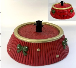 DECORATIVO NAVIDEÑO BASE NAVIDEÑO PARA ARBOL 42.5*42.5*16.5cm