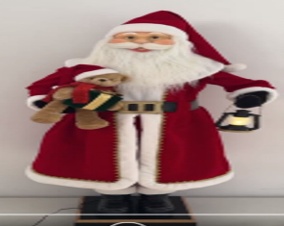 PAPA NOEL DECORATIVO NAVIDEÑO TAMAÑO REAL 200CM
