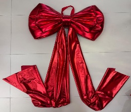 DECORATIVO NAVIDEÑO LAZO CETIN 70*210CM