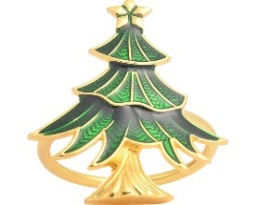 ANILLO PARA SERVILLETA ARBOL NAVIDEÑO