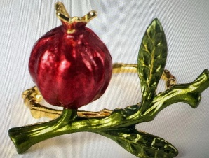 ANILLO PARA SERVILLETA GRANADA NAVIDEÑO