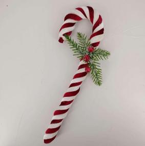 BASTON NAVIDEÑO DECORATIVO 24*7*2CM