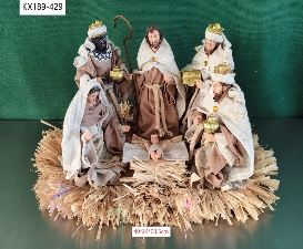 SAGRADA FAMILIA RESINA PESEBRE 40*24*23.5CM