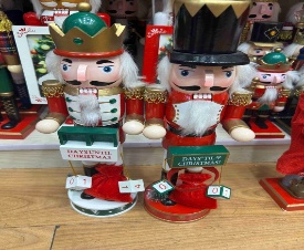 SOLDADO CASCANUECES NAVIDEÑO 1PC VARIOS DISEÑOS