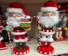 SOLDADO CASCANUECES NAVIDEÑO 1PC VARIOS DISEÑOS
