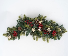 GUIRNALDA DECORATIVO NAVIDEÑO
