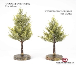 ARBOL NAVIDEÑO DE MESA CON MACETA