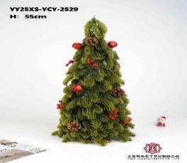 ARBOL NAVIDEÑO DE MESA CON MACETA