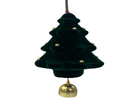 ARBOL COLGANTE NAVIDEÑO GAMUZADO