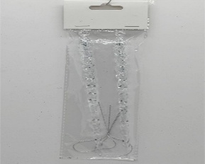 NAVIDEÑO COPO DE HIELO 2PC ACRILICO 21CM