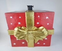 BASE PARA ARBOL NAVIDEÑO MOD CAJA REGALO