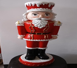 SOLDADO CASCANUECES RESINA DECOR NAVIDEÑO