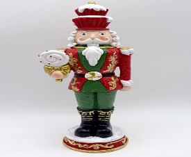 SOLDADO CASCANUECES RESINA DECOR NAVIDEÑO