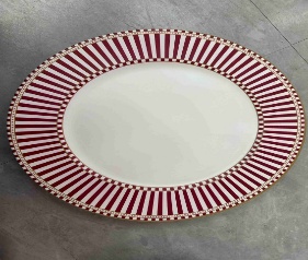 POSA PLATO NAVIDEÑO 1PC 33CM