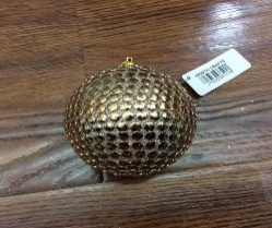 BOLAS NAVIDEÑAS 3PC 8CM
